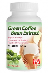 Green Coffee Bean Extract - 100% Pure! 800mg 60 Vegetarian Capsules, Weight Loss, 50% Chlorogenic Acids, Nutrifrenzy Brand (Super Sale!) Green Coffee Bean Extract - 100% Pure! 800mg 60 Vegetarian Capsules, Weight Loss, 50% Chlorogenic Acids, Nutrifrenzy Brand (Super Sale!)