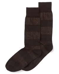 Lurex contributes the metallic shimmer on these fashion-forward socks from MARC BY MARC JACOBS. Lurex contributes the metallic shimmer on these fashion-forward socks from MARC BY MARC JACOBS.