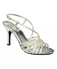 Designed with fanciful nights in mind. Slip on Rampage's Karis evening sandals an make it an evening to emember. Designed with fanciful nights in mind. Slip on Rampage's Karis evening sandals an make it an evening to emember.