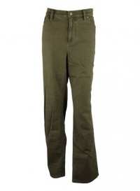LAUREN Ralph Lauren Woman Womens Olive Straight Slimming Jeans 14W LAUREN Ralph Lauren Woman Womens Olive Straight Slimming Jeans 14W