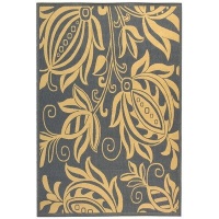 Safavieh Courtyard Collection CY2961-3103-2 Blue and Natural Indoor/Outdoor Area Rug, 2-Feet by 3-Feet 7-Inch Safavieh Courtyard Collection CY2961-3103-2 Blue and Natural Indoor/Outdoor Area Rug, 2-Feet by 3-Feet 7-Inch