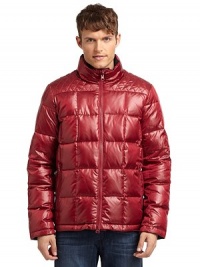 THE LOOKReversible designOne side puffer style; one side heathered polyesterStand collarFront zip and button closureLong sleevesQuilted details; smooth designFront zip pockets; front besom pocketsTHE MATERIALPolyester Fully linedFill: down/featherCARE & ORIGINDry cleanImportedThis item was originally available for purchase at Saks Fifth Avenue OFF 5TH stores. THE LOOKReversible designOne side puffer style; one side heathered polyesterStand collarFront zip and button closureLong sleevesQuilted details; smooth designFront zip pockets; front besom pocketsTHE MATERIALPolyester Fully linedFill: down/featherCARE & ORIGINDry cleanImportedThis item was originally available for purchase at Saks Fifth Avenue OFF 5TH stores.