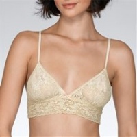 Hanky Panky Metallic Signature Lace Bralette - Metallic Gold/Sand - Xsmall Hanky Panky Metallic Signature Lace Bralette - Metallic Gold/Sand - Xsmall