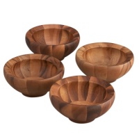 Nambe Yaro Individual Salad Bowl, Set of 4 Nambe Yaro Individual Salad Bowl, Set of 4