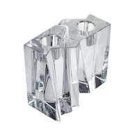 This crystal candleholder collection from Orrefors adds a striking modern accent to the table or mantel. Display them separately or cluster them together to form perfect cylinders, squares and creative shapes. This crystal candleholder collection from Orrefors adds a striking modern accent to the table or mantel. Display them separately or cluster them together to form perfect cylinders, squares and creative shapes.