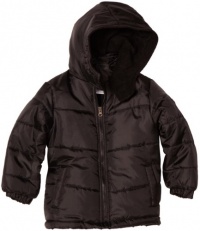 Iextreme Boys 8-20 Ripstop Puffer Hooded Jacket, Black, 14/16 Iextreme Boys 8-20 Ripstop Puffer Hooded Jacket, Black, 14/16