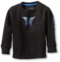 Hurley Boys 2-7 Black Listed Thermal, Black, 4T Hurley Boys 2-7 Black Listed Thermal, Black, 4T