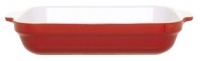 Emile Henry 13-by-10-Inch Lasagna Baker, Cerise Red Emile Henry 13-by-10-Inch Lasagna Baker, Cerise Red