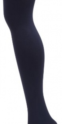 Hue Women's Super Opaque Sheer To Waist Tight, Blue, 2 Hue Women's Super Opaque Sheer To Waist Tight, Blue, 2