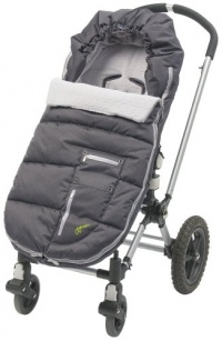 JJ Cole Arctic Bundleme, Charcoal/Silver, Toddler JJ Cole Arctic Bundleme, Charcoal/Silver, Toddler