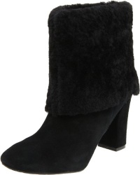 Rockport Women's Helena Cuffed Bootie,Black Suede,9 M US Rockport Women's Helena Cuffed Bootie,Black Suede,9 M US