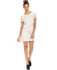 Allover beading adds sparkle & shine to this Sanctuary dress for a stellar soiree look! Allover beading adds sparkle & shine to this Sanctuary dress for a stellar soiree look!