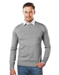 VB Jumper - Crew-Neck, grey melange, L VB Jumper - Crew-Neck, grey melange, L