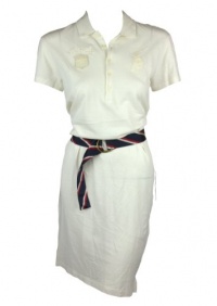 Ralph Lauren Womens White 2012 Olympic Team USA Belted Polo Dress L Ralph Lauren Womens White 2012 Olympic Team USA Belted Polo Dress L