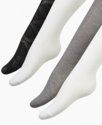Get the perfect style to make that lovely dress of hers perfect with a pair of these textured-print tights from So Jenni. Get the perfect style to make that lovely dress of hers perfect with a pair of these textured-print tights from So Jenni.