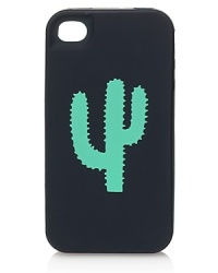 Showcase your iPhone in this clever silicone case from Jack Spade, featuring a cartoon-inspired cactus image on the back. Showcase your iPhone in this clever silicone case from Jack Spade, featuring a cartoon-inspired cactus image on the back.