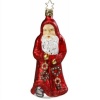 Gingerbread Gifts Santa Ornament by Inge-Glas of Germany