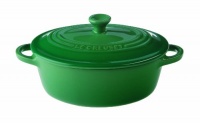 Le Creuset Stoneware 12-Ounce Mini Oval Cocotte, Fennel Le Creuset Stoneware 12-Ounce Mini Oval Cocotte, Fennel