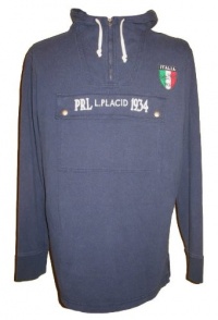 Polo Ralph Lauren Mens Hoodie, 1/4 Zip Pullover Newport Navy L Polo Ralph Lauren Mens Hoodie, 1/4 Zip Pullover Newport Navy L