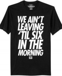Go hard or go home. This T-shirt from Ecko Unltd takes the party to the next level. Go hard or go home. This T-shirt from Ecko Unltd takes the party to the next level.