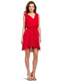 Ali Ro Women's Sleeveless Faux Wrap Dress Ali Ro Women's Sleeveless Faux Wrap Dress