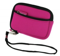 rooCASE (Pretty Hot Pink) SLV2 Neoprene Sleeve Carrying Case Canon PowerShot SX230 HS GPS-enabled Digital Camera rooCASE (Pretty Hot Pink) SLV2 Neoprene Sleeve Carrying Case Canon PowerShot SX230 HS GPS-enabled Digital Camera
