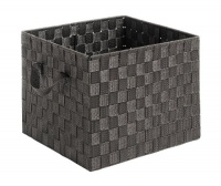 Whitmor 6581-2024-ESPR Woven Strap Collection, Woven Strap Crate, Espresso Whitmor 6581-2024-ESPR Woven Strap Collection, Woven Strap Crate, Espresso