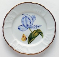 Anna Weatherley Old Master Tulips Salad Plate Purple/Blue Anna Weatherley Old Master Tulips Salad Plate Purple/Blue