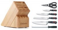 Wusthof Classic 7-Piece Cutlery Set with Storage Block Wusthof Classic 7-Piece Cutlery Set with Storage Block