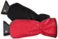 X-Gear Solid Ice Scraper Mitts (2-Pack, Black and Red) X-Gear Solid Ice Scraper Mitts (2-Pack, Black and Red)