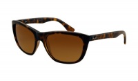 Ray-Ban RB4154 Highstreet Polarized Lifestyle Sunglasses/Eyewear - Light Havana/Brown Gradient / Size 57mm Ray-Ban RB4154 Highstreet Polarized Lifestyle Sunglasses/Eyewear - Light Havana/Brown Gradient / Size 57mm