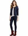 Lucky Brand Women's Adamson Cropped Denim Jacket