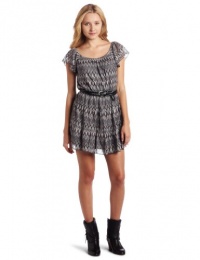My Michelle Juniors Belted Dress My Michelle Juniors Belted Dress