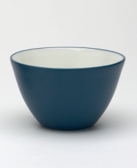 This simple, versatile mix-and-match pattern is in richly colored stoneware. Select pieces in your favorite shades to create a customized dinnerware collection. This simple, versatile mix-and-match pattern is in richly colored stoneware. Select pieces in your favorite shades to create a customized dinnerware collection.