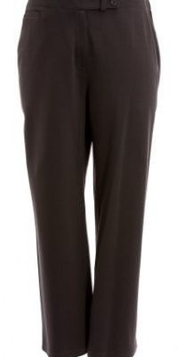 Eileen Fisher Mussel Rayon Knit Tab Waist Straight Leg Trouser Pant 1X Eileen Fisher Mussel Rayon Knit Tab Waist Straight Leg Trouser Pant 1X