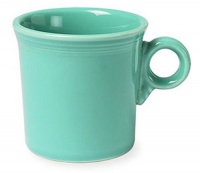 Fiesta 10-1/4-Ounce Mug, Turquoise Fiesta 10-1/4-Ounce Mug, Turquoise