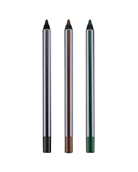Pure wave of light in an exquisite texture. Offered in two versions, antique gold and copper, this exceptional pencil brightens eyes with metallic definition. Remarkably soft and creamy upon application, the formula is as precise as a kohl, as intense as an eyeliner. It creates a long-lasting, water-resistant outline which stays intense for hours.