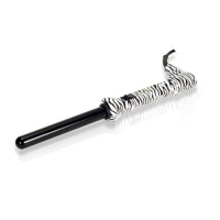 Amika Amicize Clipless Curling Iron (Zebra), Zebra Print, 19mm Amika Amicize Clipless Curling Iron (Zebra), Zebra Print, 19mm