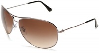 Ray-Ban RB3293 Bubble Wrap Aviator Sunglasses 67 mm, Non-Polarized, Gunmetal/Brown Gradient Ray-Ban RB3293 Bubble Wrap Aviator Sunglasses 67 mm, Non-Polarized, Gunmetal/Brown Gradient