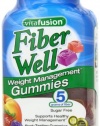 Vitafusion Fiber Gummies Weight Management, 90-Count Bottle