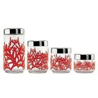 Alessi Mediterraneo large kitchen jar. Alessi Mediterraneo large kitchen jar designed by Emma Silvestris. Inspired by coral reefs and the beauty of marine life, the multipurpose container combines soft, feminine lines and the elegance of classical geometry to create seemingly weightless design. Alessi Mediterraneo large kitchen jar. Alessi Mediterraneo large kitchen jar designed by Emma Silvestris. Inspired by coral reefs and the beauty of marine life, the multipurpose container combines soft, feminine lines and the elegance of classical geometry to create seemingly weightless design.