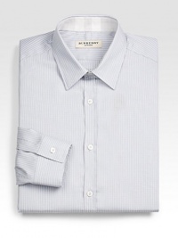 A tailored dress essential incredibly shaped in streamlined, striped cotton.Button-frontPoint collarCottonMachine washMade in Italy A tailored dress essential incredibly shaped in streamlined, striped cotton.Button-frontPoint collarCottonMachine washMade in Italy