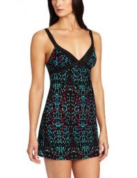 OnGossamer Women's Signature Trim Nightie, City Lights, M OnGossamer Women's Signature Trim Nightie, City Lights, M