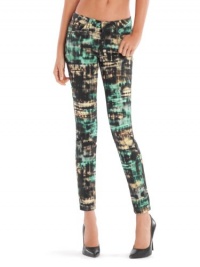 GUESS Brittney Ankle Skinny Digital-Print Jean GUESS Brittney Ankle Skinny Digital-Print Jean