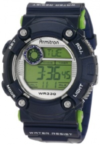 Armitron Men's 40/8229BLU Blue Resin Digital Chronograph Sport Watch Armitron Men's 40/8229BLU Blue Resin Digital Chronograph Sport Watch