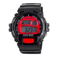Armitron Men's 408216RED Black and Red Accented Multi-Function Digital Sport Watch Armitron Men's 408216RED Black and Red Accented Multi-Function Digital Sport Watch