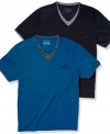 Double up on style with these two-fer styled v-neck t-shirts from INC International Concepts.