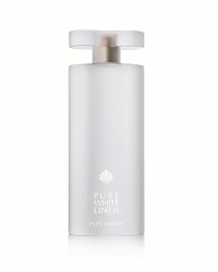The fragrance to live in all year long. Fresh. Luminous. Pure. A surprise of red tulips and rosebloom. Snow-white flowers, sparkling raspberry. Pure White Linen steals you away to the perfect summer day. Like a stroll in a flowering garden, it lifts your mood and renews your spirit. Pure White Linen is a modern interpretation of the classic White Linen theme, offering a feeling of fresh greens and just-opened florals.Succulent Grapefruit and Italian Mandarin blend with Iced Rose Tea for pure luminosity. Luscious Raspberry, Pear and green Granny Smith Apple provide a natural lively fruitiness. Dewy Greens, blooming Lilies and White Freesia portray an aura of delicate wild flowers. Soft spicy accents of White Ginger and Cardamom accentuate the crispness. The signature core of whimsical Red Tulips is surrounded by a velvety array of Rose Absolute, Wild Honeysuckle, Gardenia Petals and a touch of Tuberose. Luxurious Jasmine, Soft Iris and Osmanthus add sophistication to the floral heart. White Cedarwood and Patchouli give a seductive warmth to the background. White Heliotropine envelops the woods with smooth sensuality and femininity. The fragrance to live in all year long. Fresh. Luminous. Pure. A surprise of red tulips and rosebloom. Snow-white flowers, sparkling raspberry. Pure White Linen steals you away to the perfect summer day. Like a stroll in a flowering garden, it lifts your mood and renews your spirit. Pure White Linen is a modern interpretation of the classic White Linen theme, offering a feeling of fresh greens and just-opened florals.Succulent Grapefruit and Italian Mandarin blend with Iced Rose Tea for pure luminosity. Luscious Raspberry, Pear and green Granny Smith Apple provide a natural lively fruitiness. Dewy Greens, blooming Lilies and White Freesia portray an aura of delicate wild flowers. Soft spicy accents of White Ginger and Cardamom accentuate the crispness. The signature core of whimsical Red Tulips is surrounded by a velvety array of Rose Absolute, Wild Honeysuckle, Gardenia Petals and a touch of Tuberose. Luxurious Jasmine, Soft Iris and Osmanthus add sophistication to the floral heart. White Cedarwood and Patchouli give a seductive warmth to the background. White Heliotropine envelops the woods with smooth sensuality and femininity.