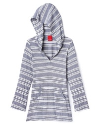 Her lightweight hoodie is updated in derby stripes and split v neck collar. With a flare hem and front kangaroo pockets, Ella Moss' tunic pairs perfectly with leggings or jeans for a smart everyday wardrobe. Her lightweight hoodie is updated in derby stripes and split v neck collar. With a flare hem and front kangaroo pockets, Ella Moss' tunic pairs perfectly with leggings or jeans for a smart everyday wardrobe.