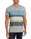 Company 81 Men's V-Neck with Engineered Stripe